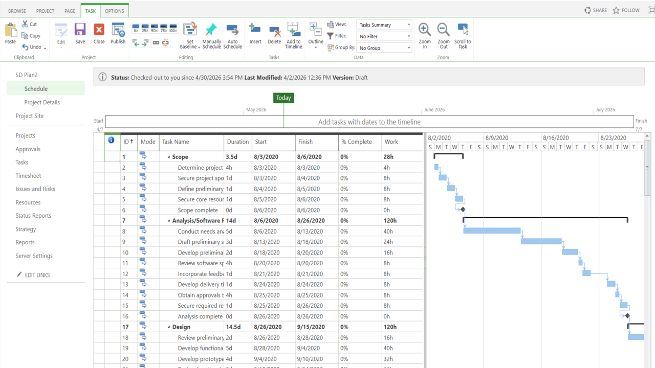 mPowerPro – Project Online to Power Platform Migration Suite preview 5