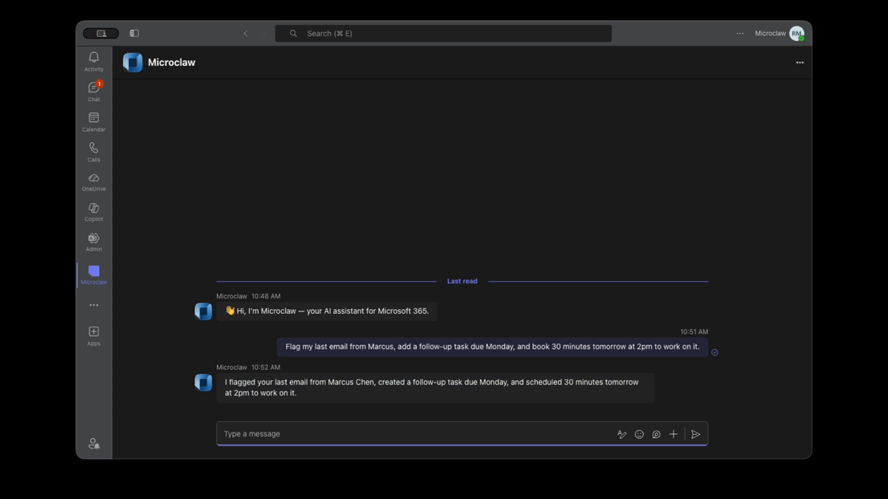 Microclaw Self-Hosted preview 3