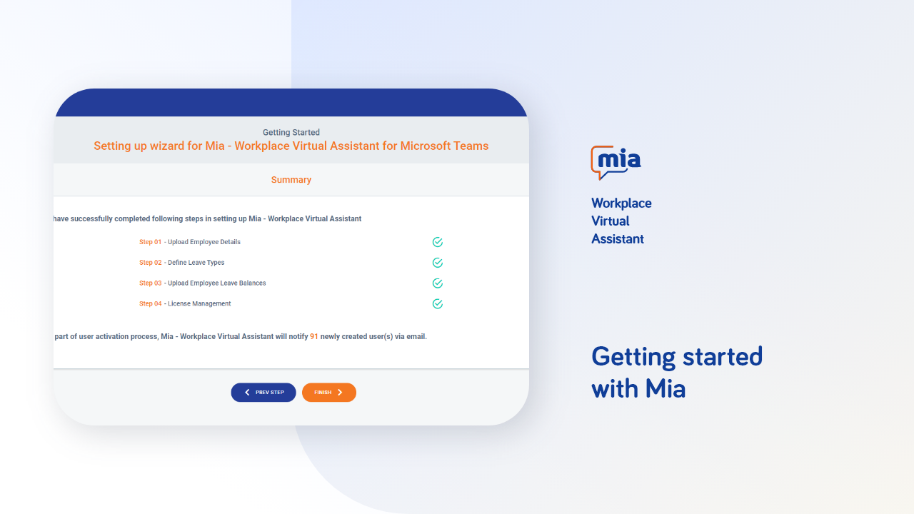 Mia - Workplace Virtual Assistant preview 1