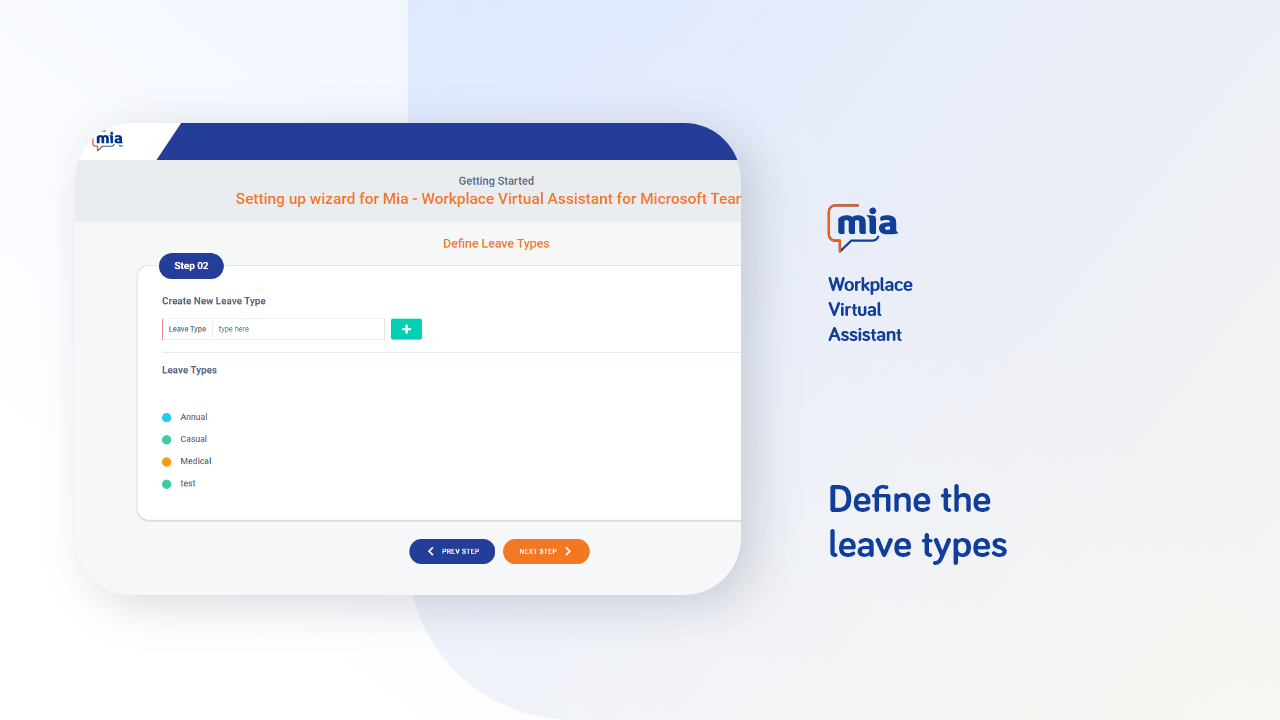 Mia - Workplace Virtual Assistant preview 2