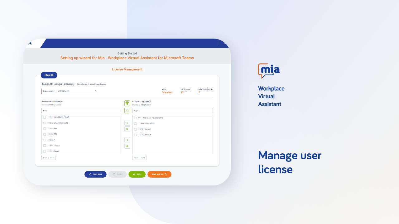 Mia - Workplace Virtual Assistant preview 3