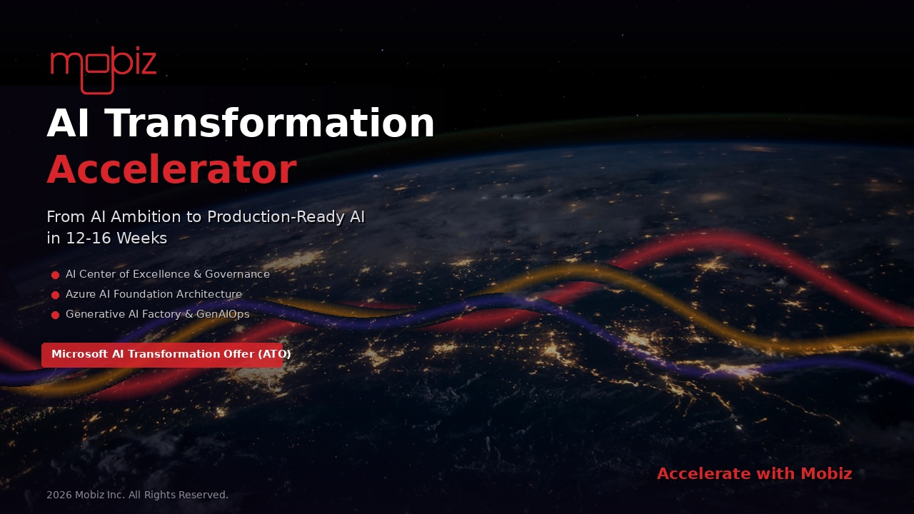 AI Transformation Accelerator by Mobiz Inc preview 1