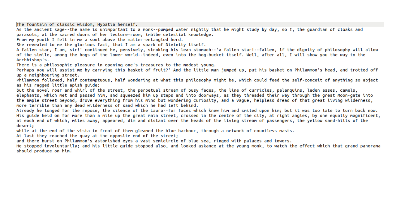Mphasis DeepInsights Text Summarizer preview 2