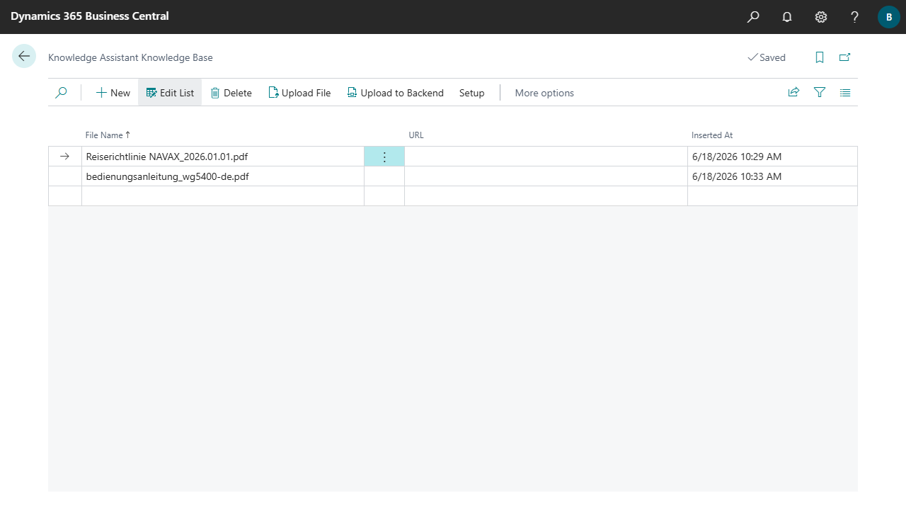 NAVAX Knowledge Assistant preview 2