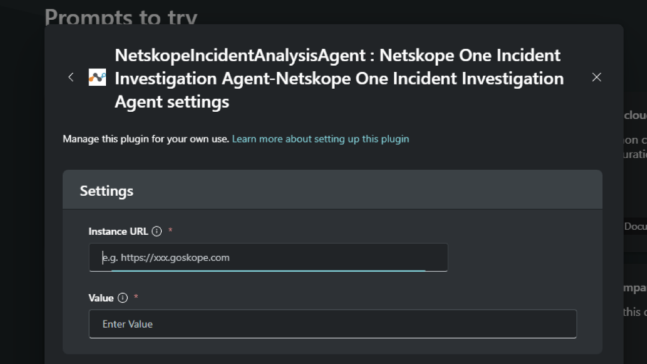 Netskope One Incident Investigation Agent preview 1