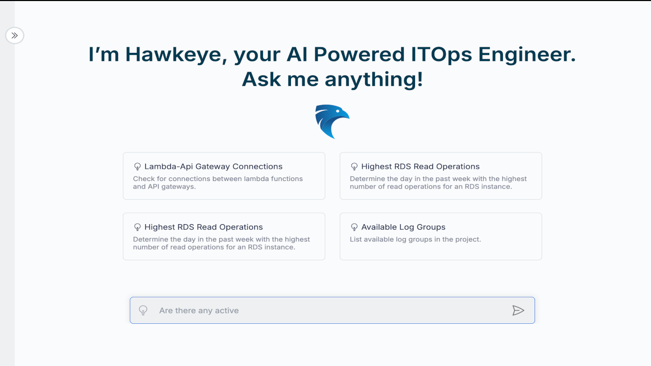 AI SRE Agent - Hawkeye by NeuBird preview 1
