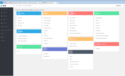 BIND - Statutory Reporting Platform preview 2