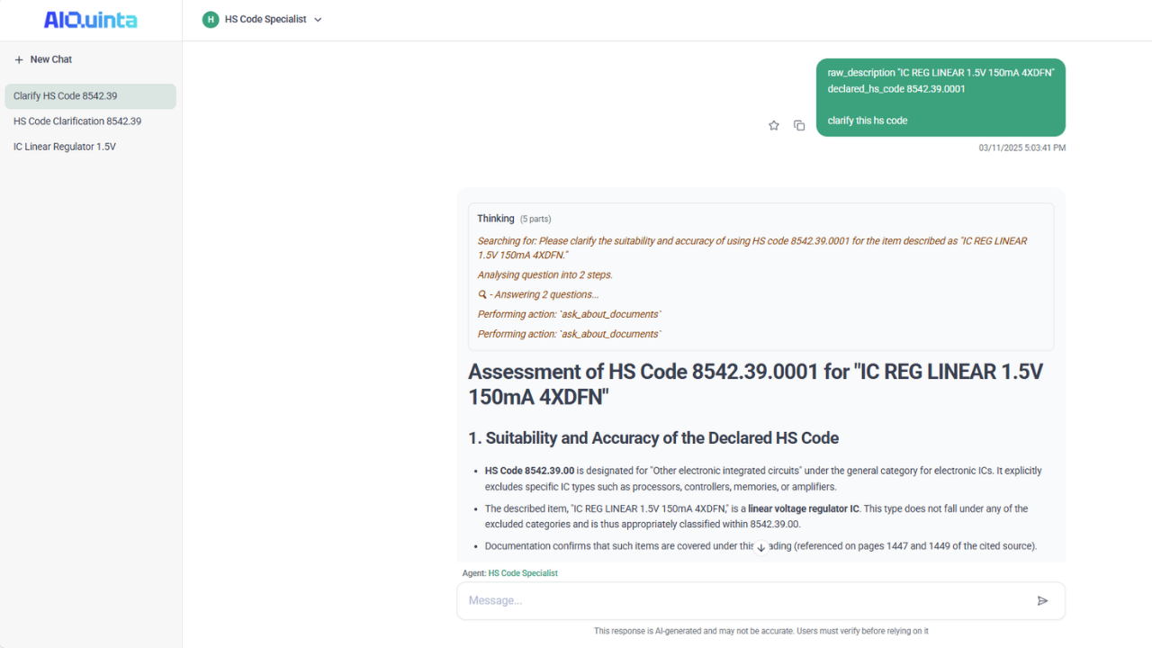 AIQuinta | Agentic Enterprise Platform preview 2