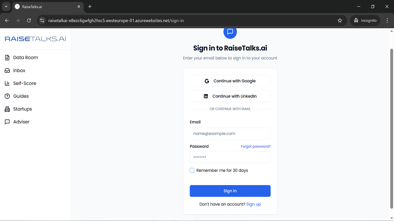 Web App + Builder AI preview 3