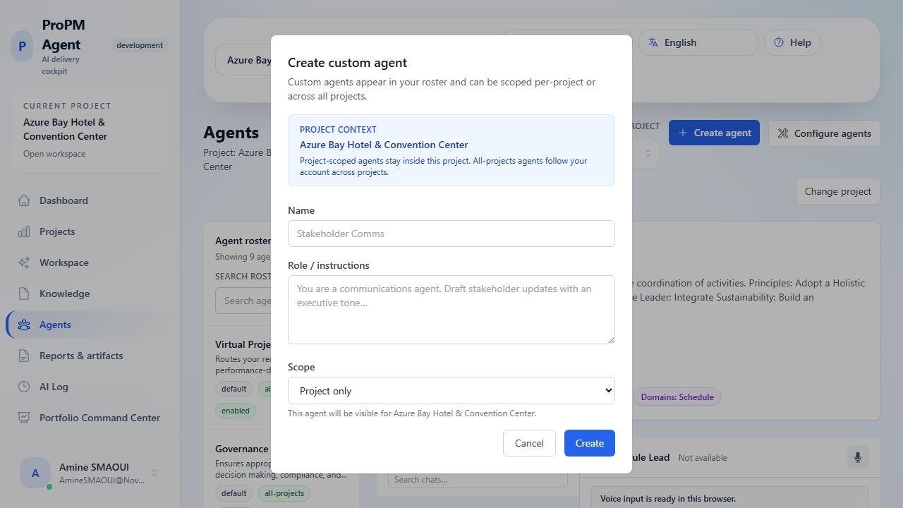 ProPM Agent preview 1