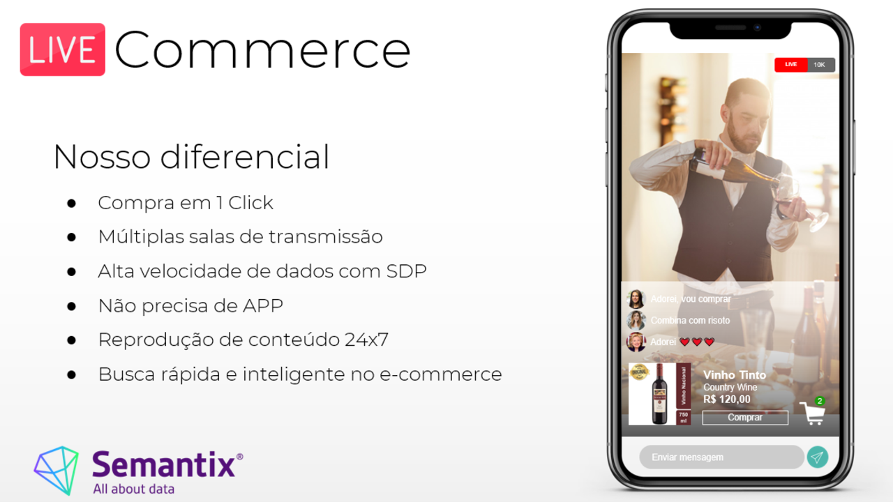 Semantix Live Shopping preview 1