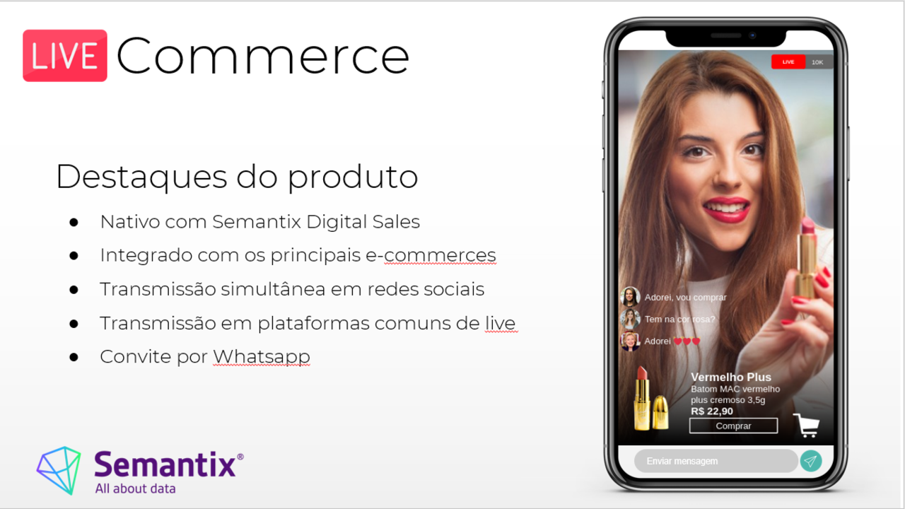 Semantix Live Shopping preview 2