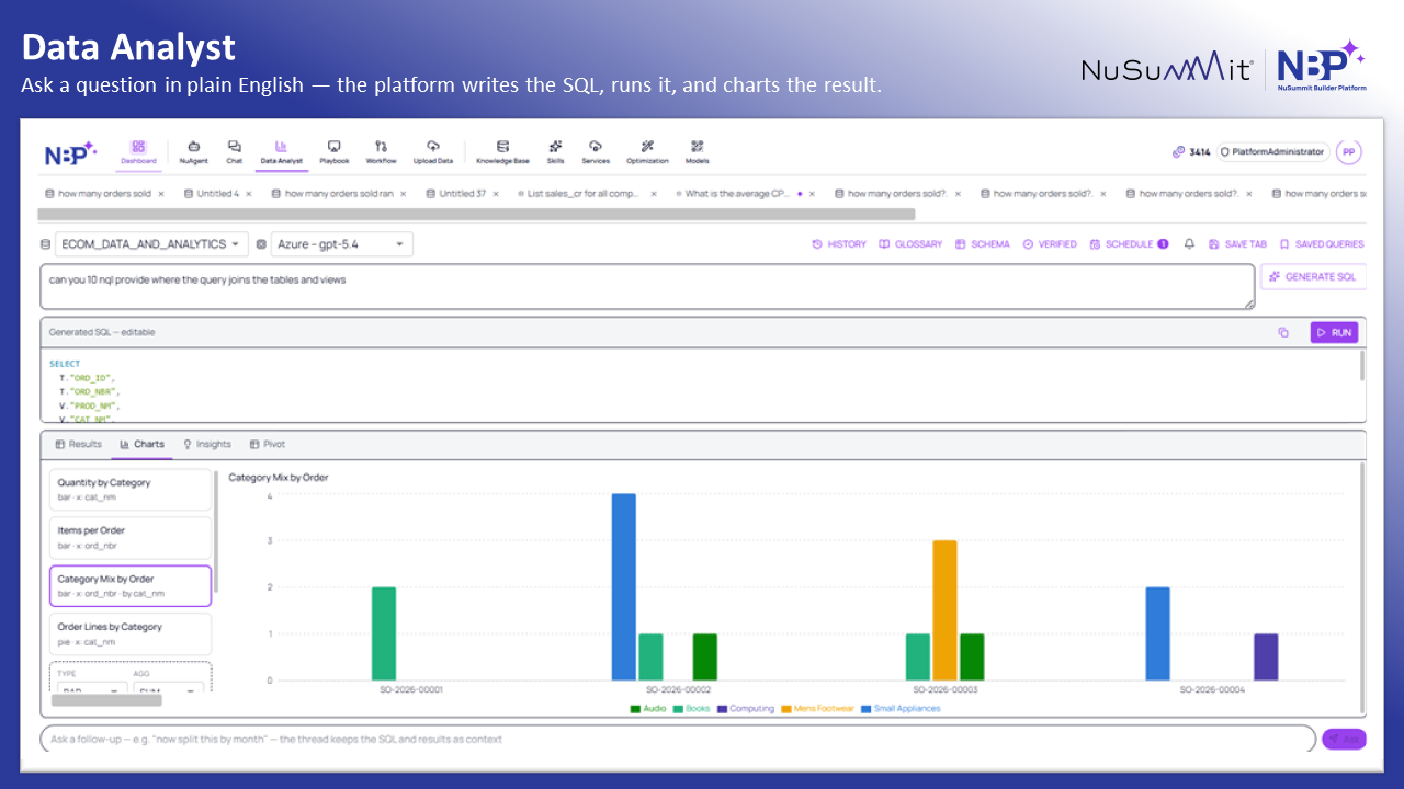 NuSummit Builder Platform preview 4