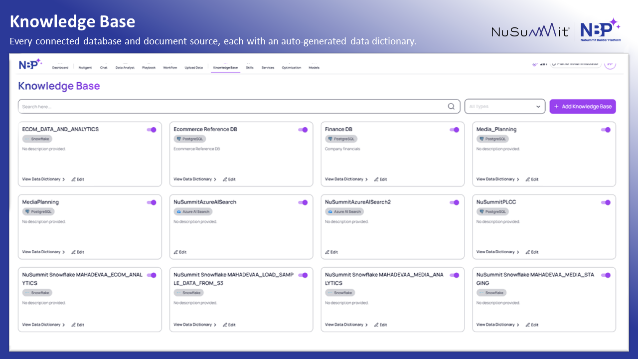 NuSummit Builder Platform preview 5