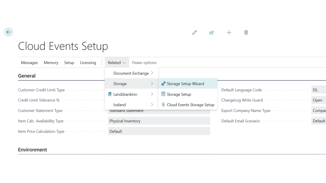 Origo Cloud Events Storage preview 1