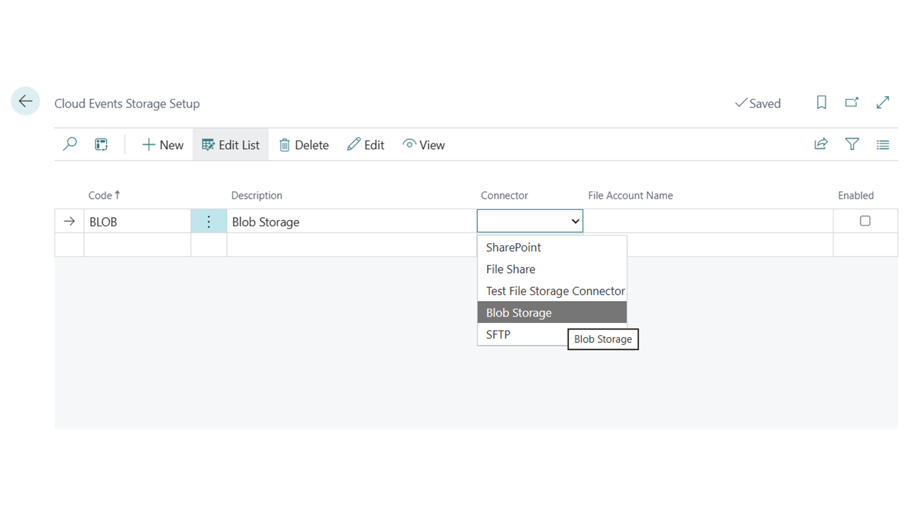 Origo Cloud Events Storage preview 3
