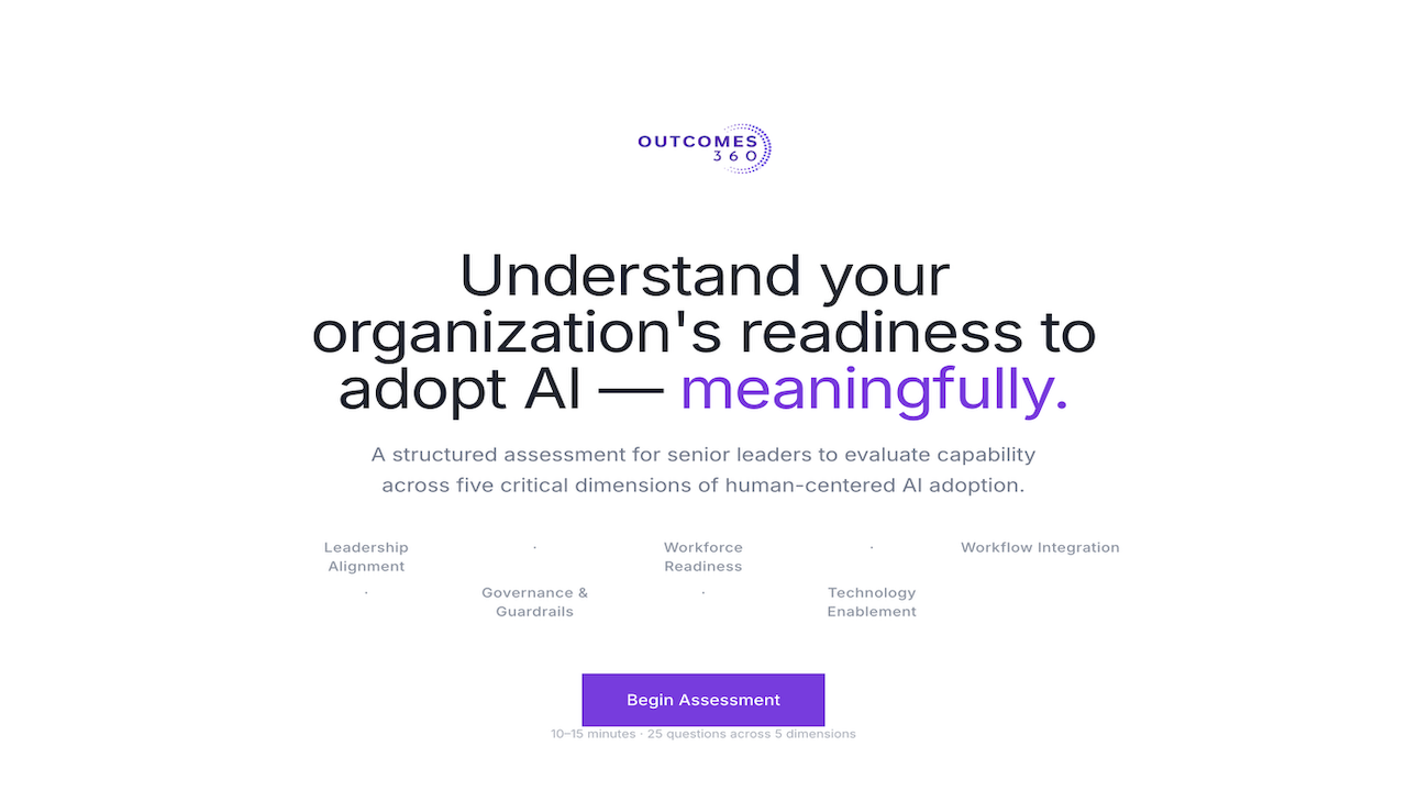 Outcomes360 AI Readiness Compass preview 1