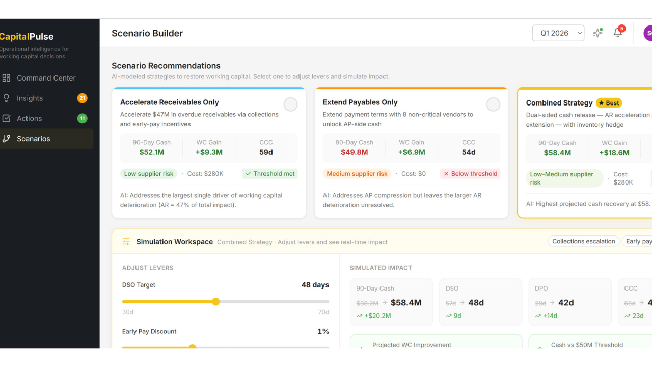 CapitalPulse: AI-Powered Working Capital Intelligence preview 4