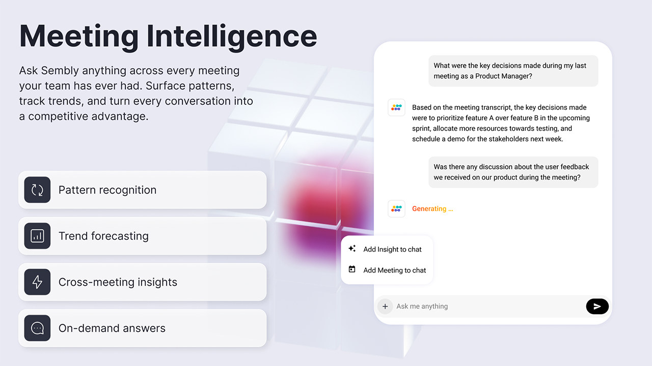Sembly AI preview 3
