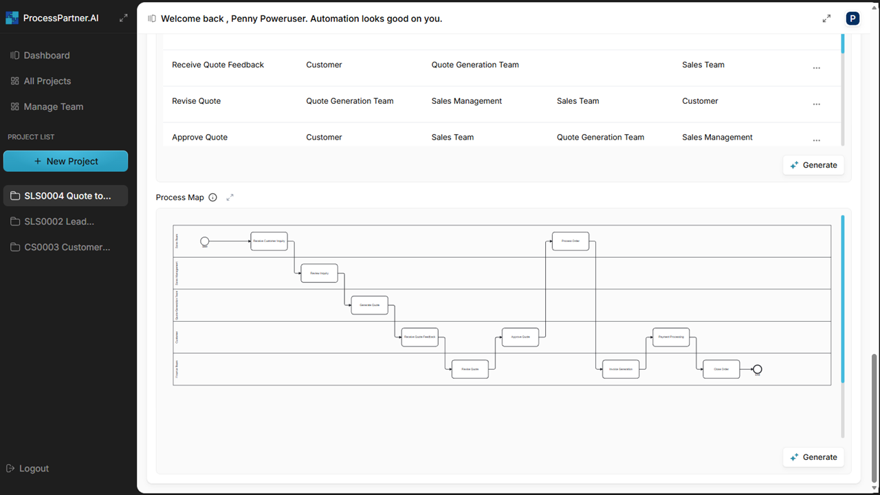 ProcessPartner.AI – Enterprise Process Improvement preview 2