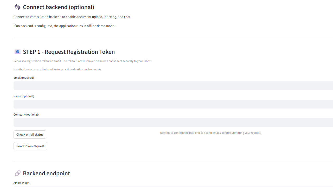 Verbis Graph Engine – GraphRAG Knowledge Retrieval preview 1