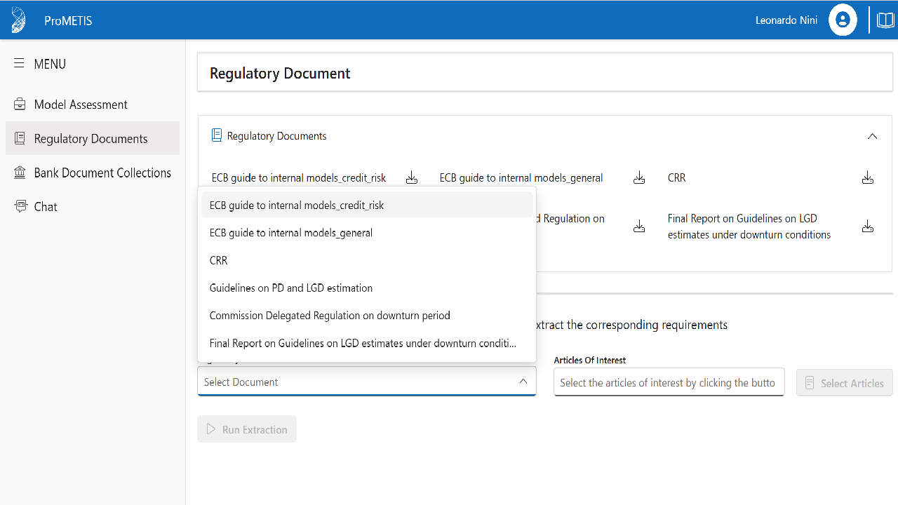 Prometeia ProMETIS GenAI Assistant preview 1