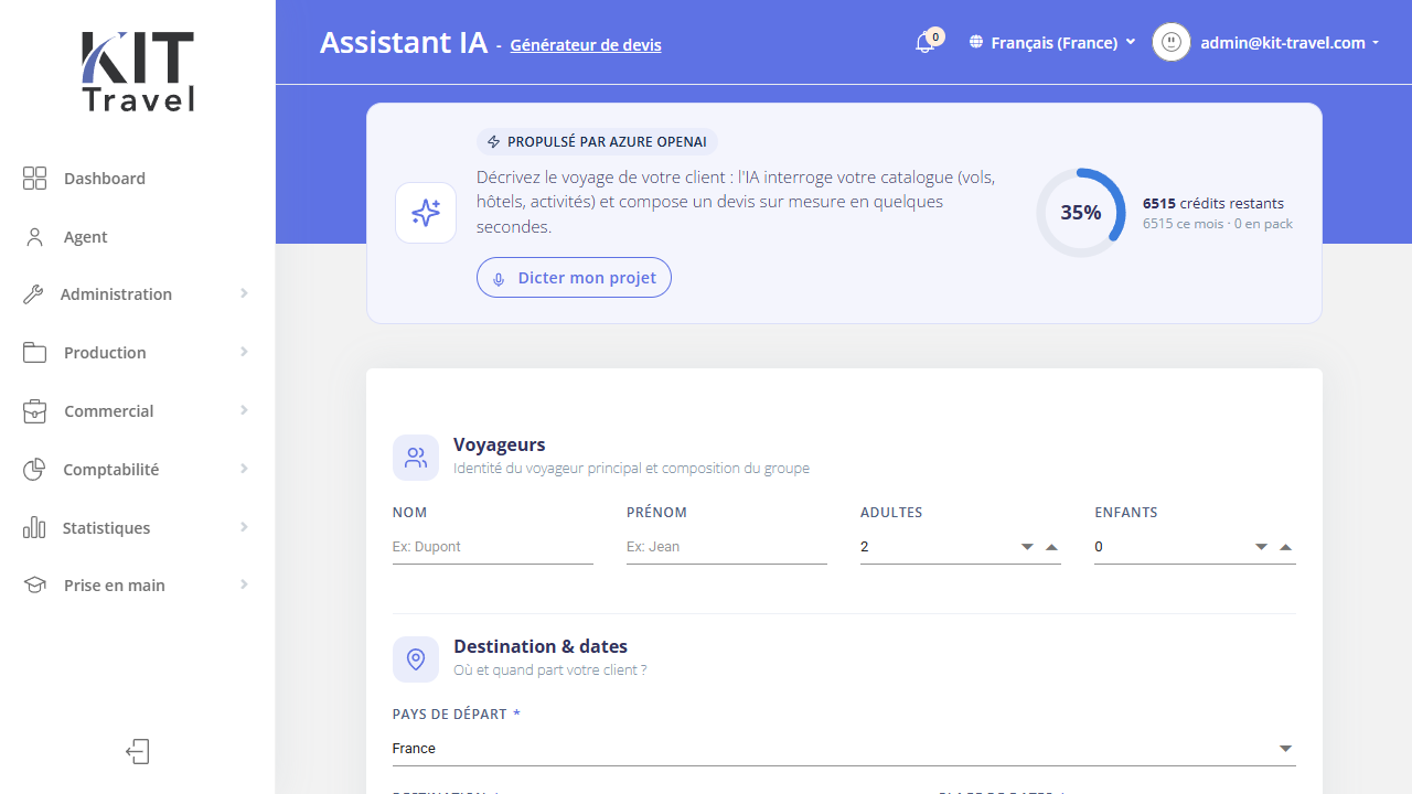 Kit Travel: Automate Quotes, Itineraries, & Vouchers preview 1
