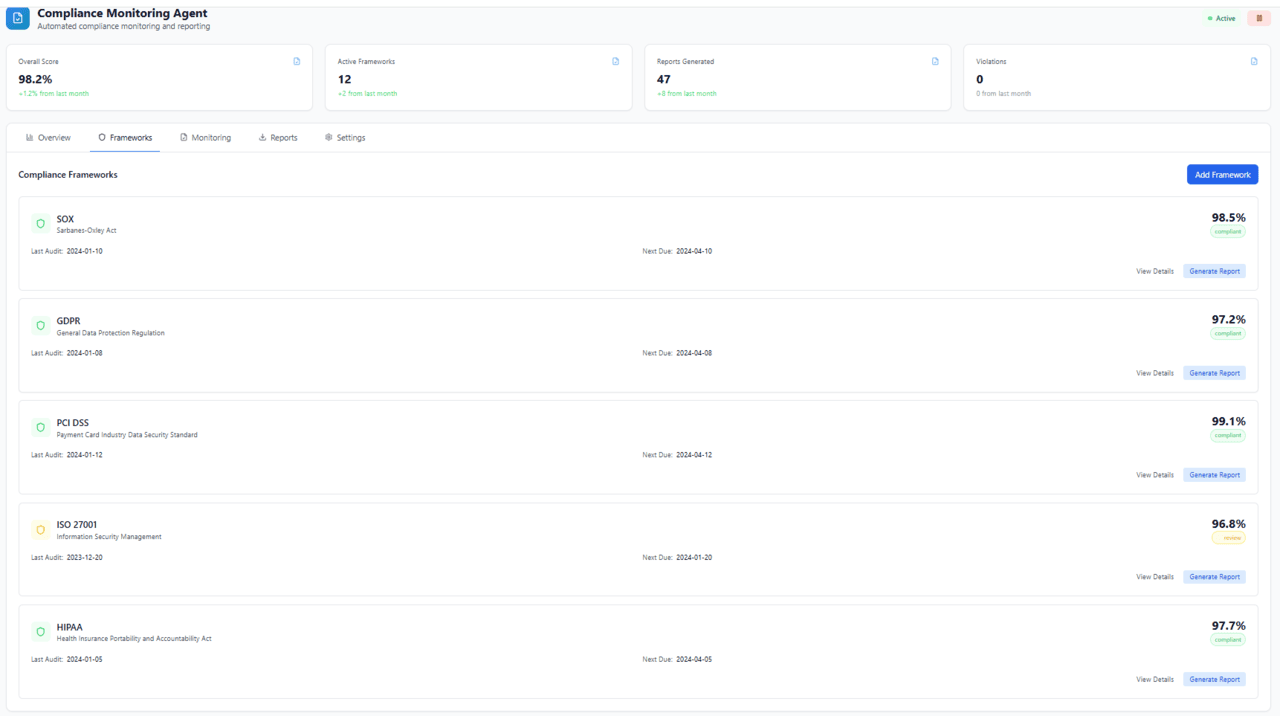 Agent RCA – Automated Regulatory Compliance Agent preview 3