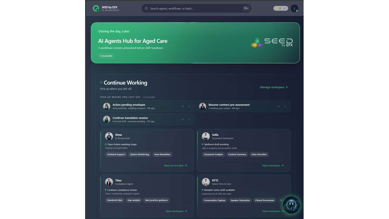 SEED AI Hub preview 1