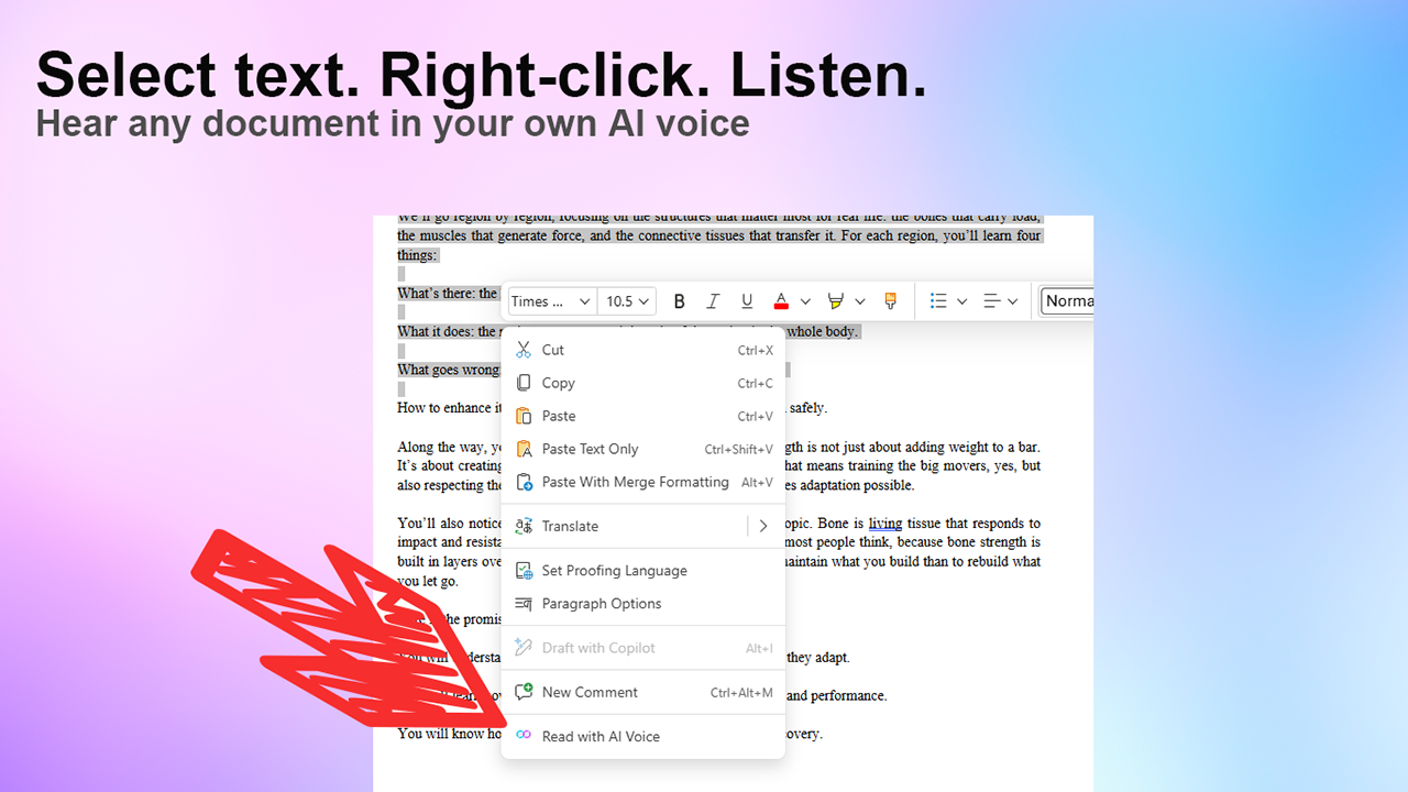 rcr.la - AI Voice Studio for Microsoft 365 preview 3