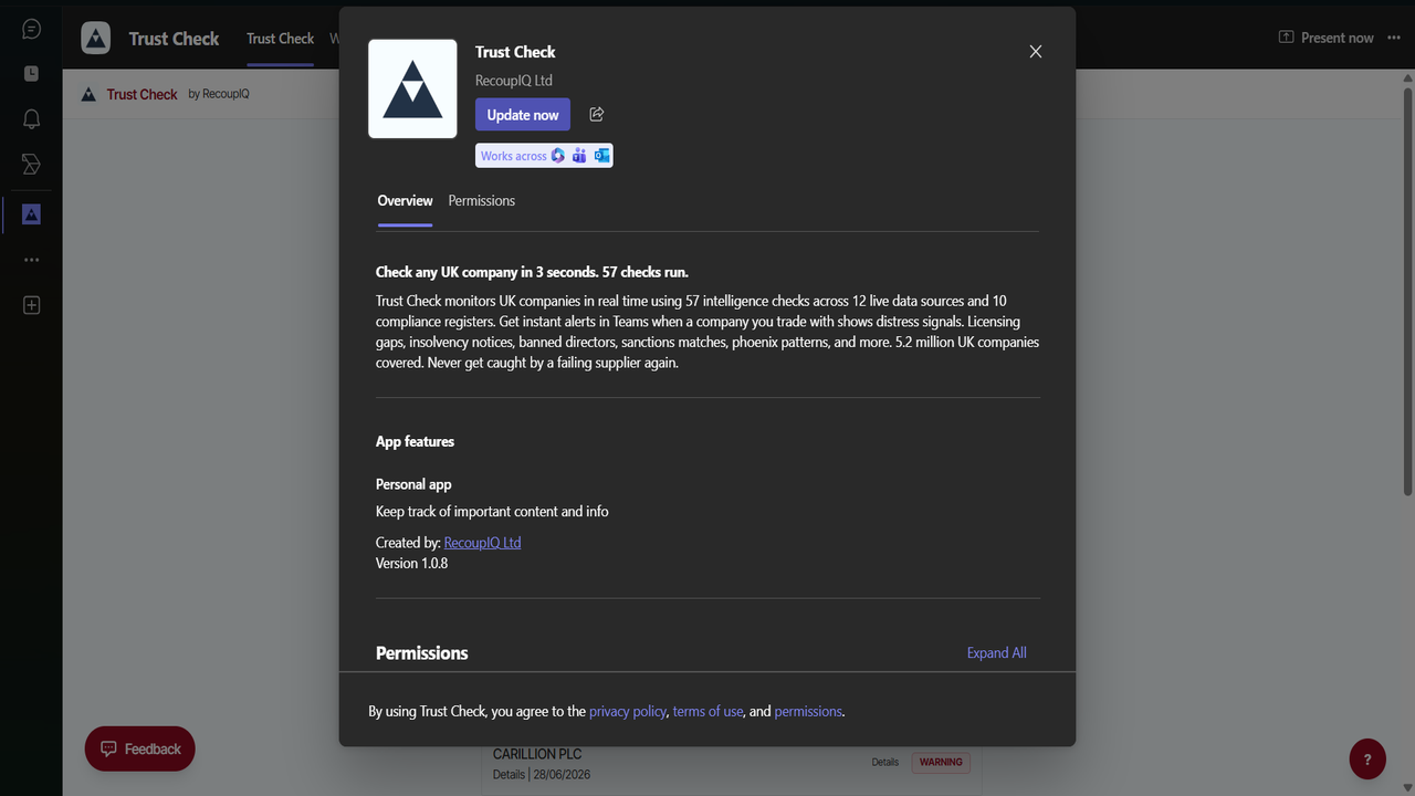 Trust Check by RecoupIQ preview 5