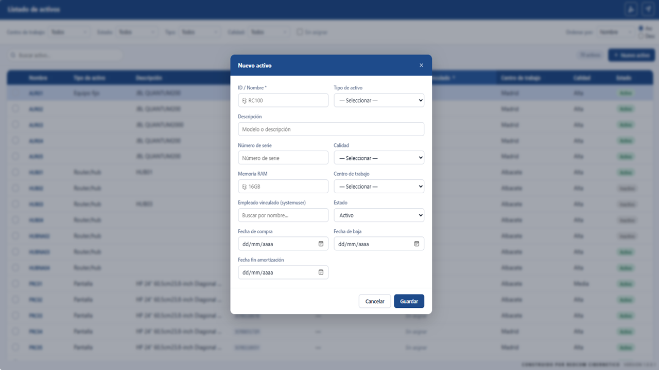 Gestión de activos preview 3
