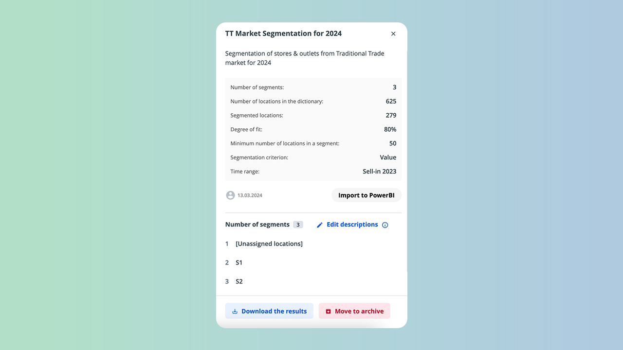 ClusterSense - AI Segmentation of Points of Sale preview 3
