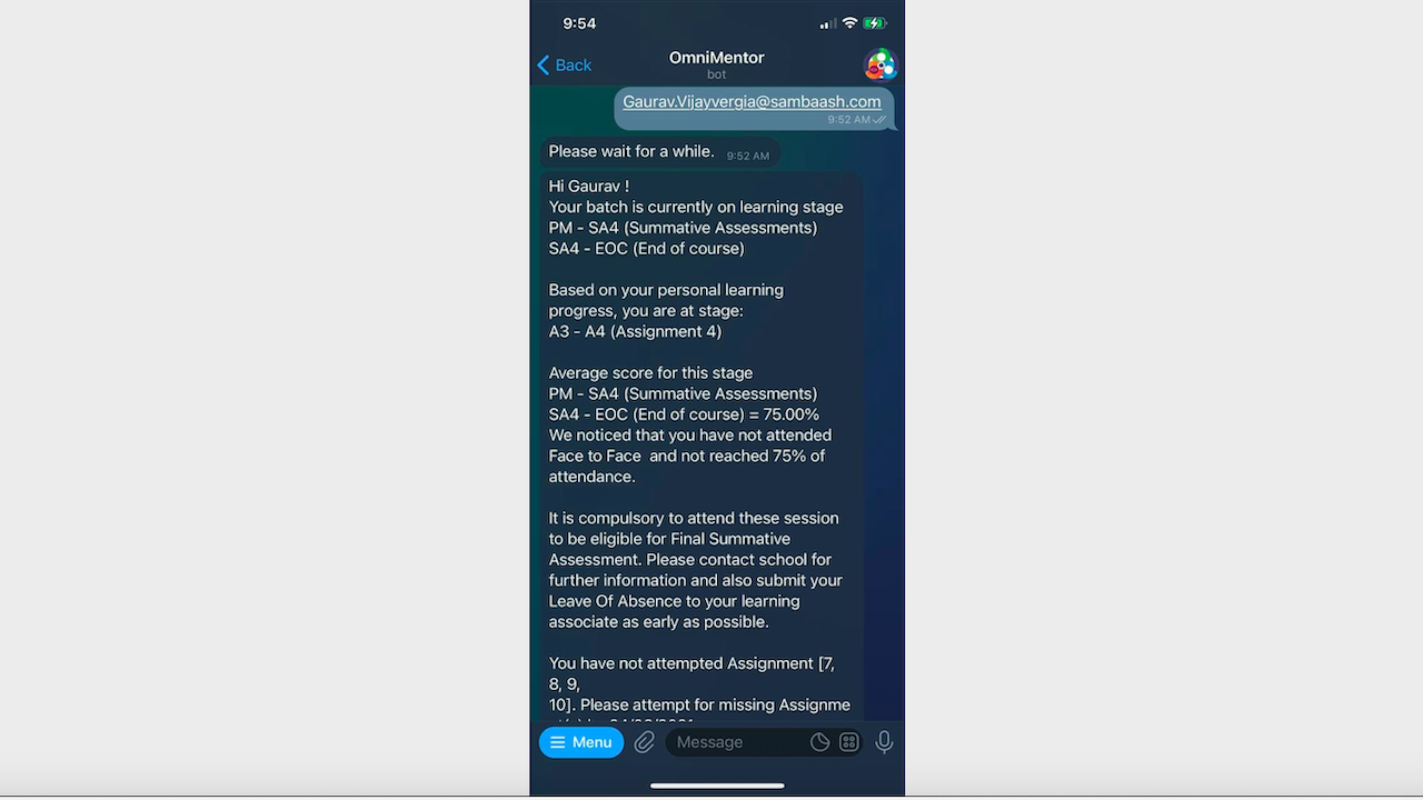 OmniMentor for AI powered personalised mentoring preview 1