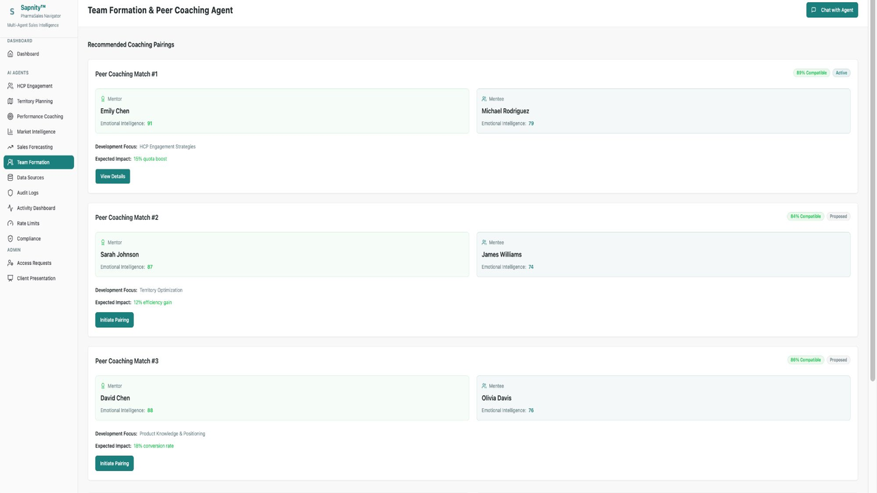 PharmaSales Navigator - Sapnity preview 3