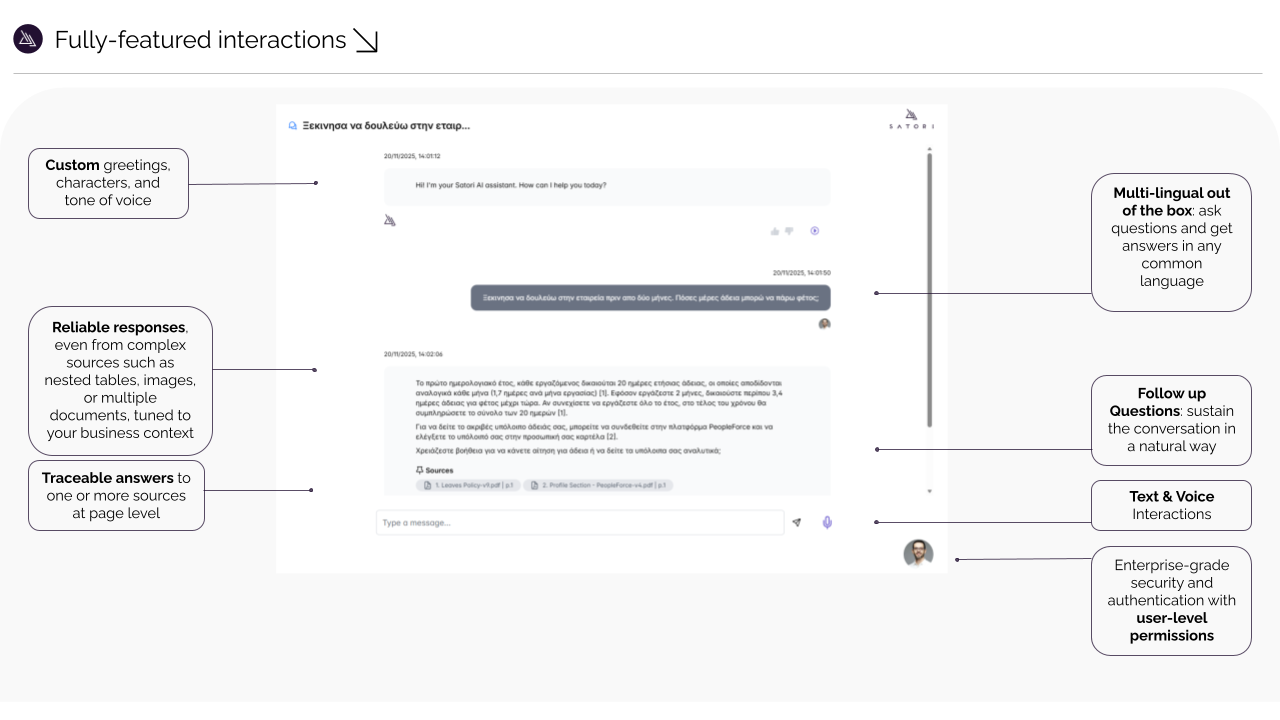 Satori EnterpriseGPT preview 4