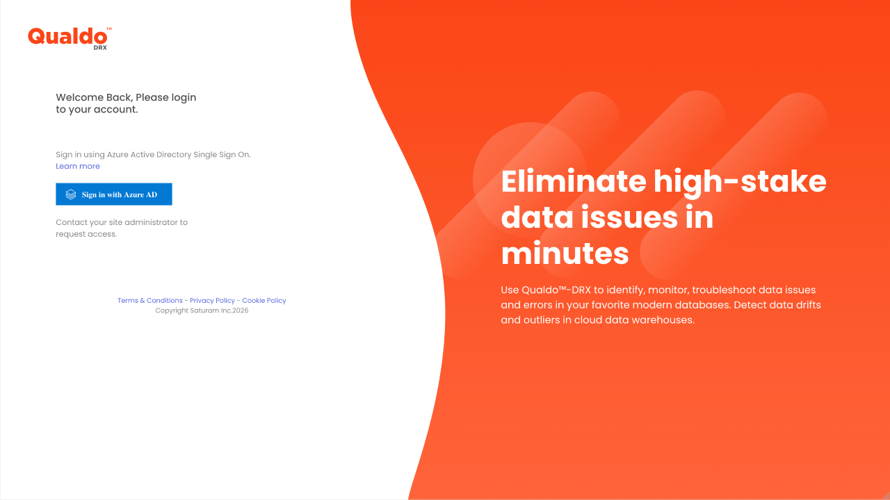 Qualdo-DRX Private | Realtime Data Observability for the Agentic AI Era, Deployed Inside Your Cloud preview 1
