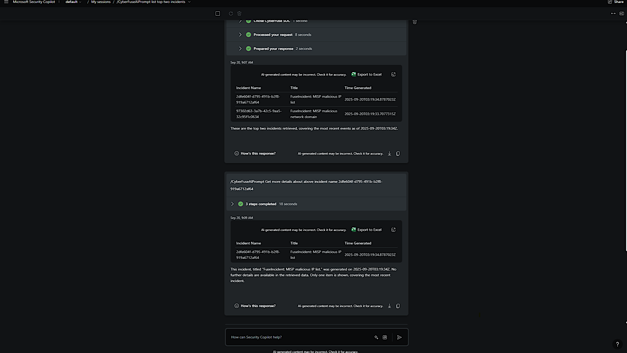 SOC Analyzer preview 2