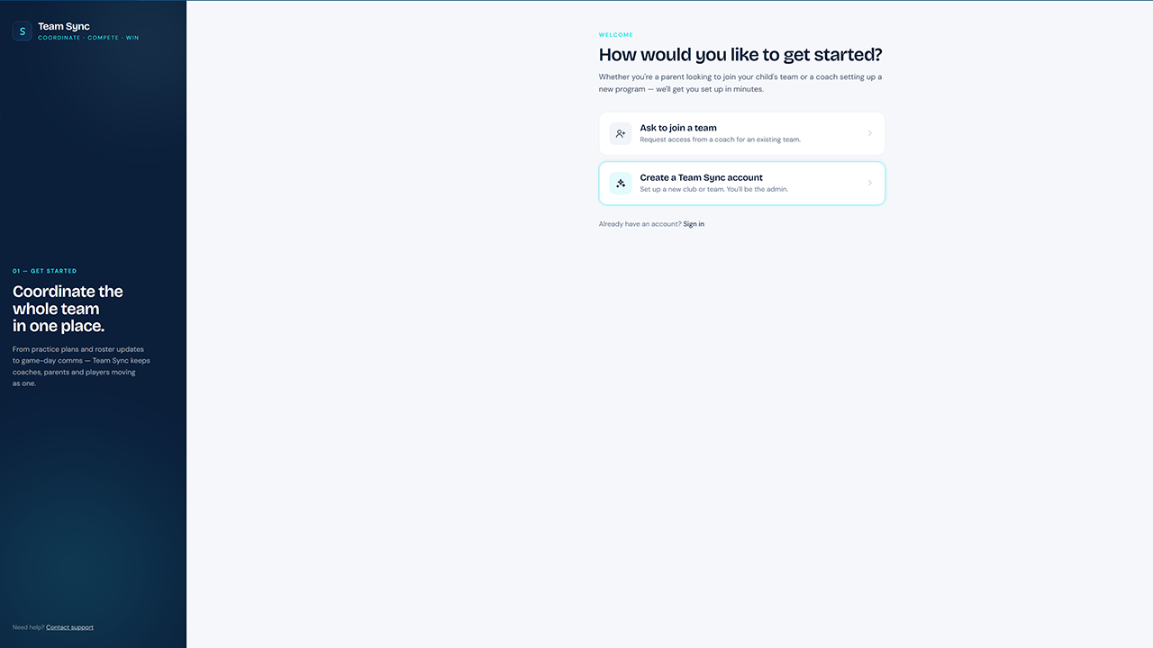 Team Sync preview 2