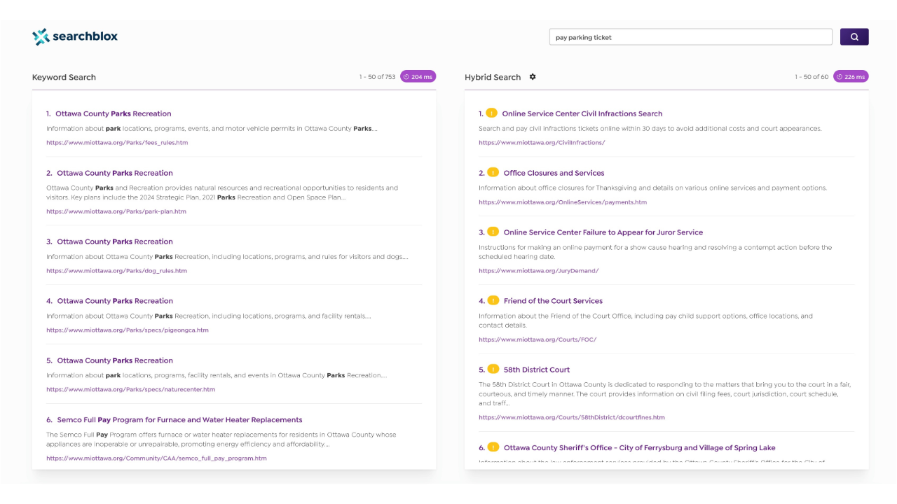 SearchBlox SearchAI preview 3