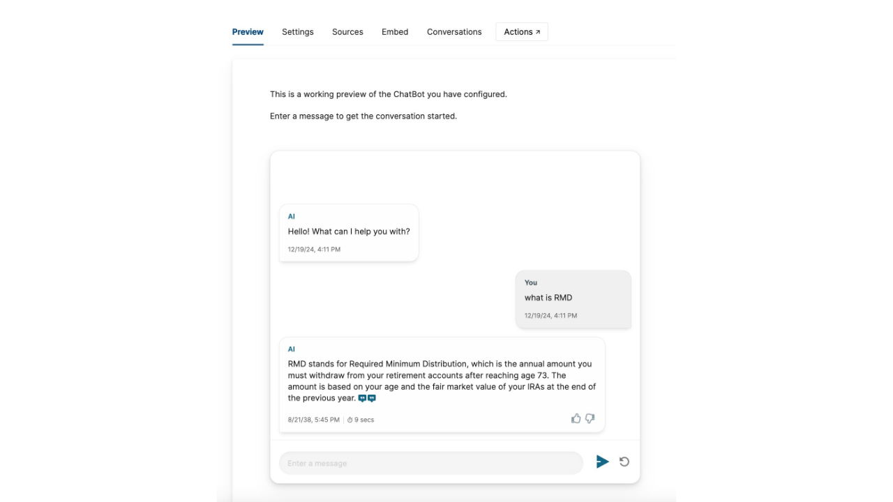 SearchBlox SearchAI preview 4