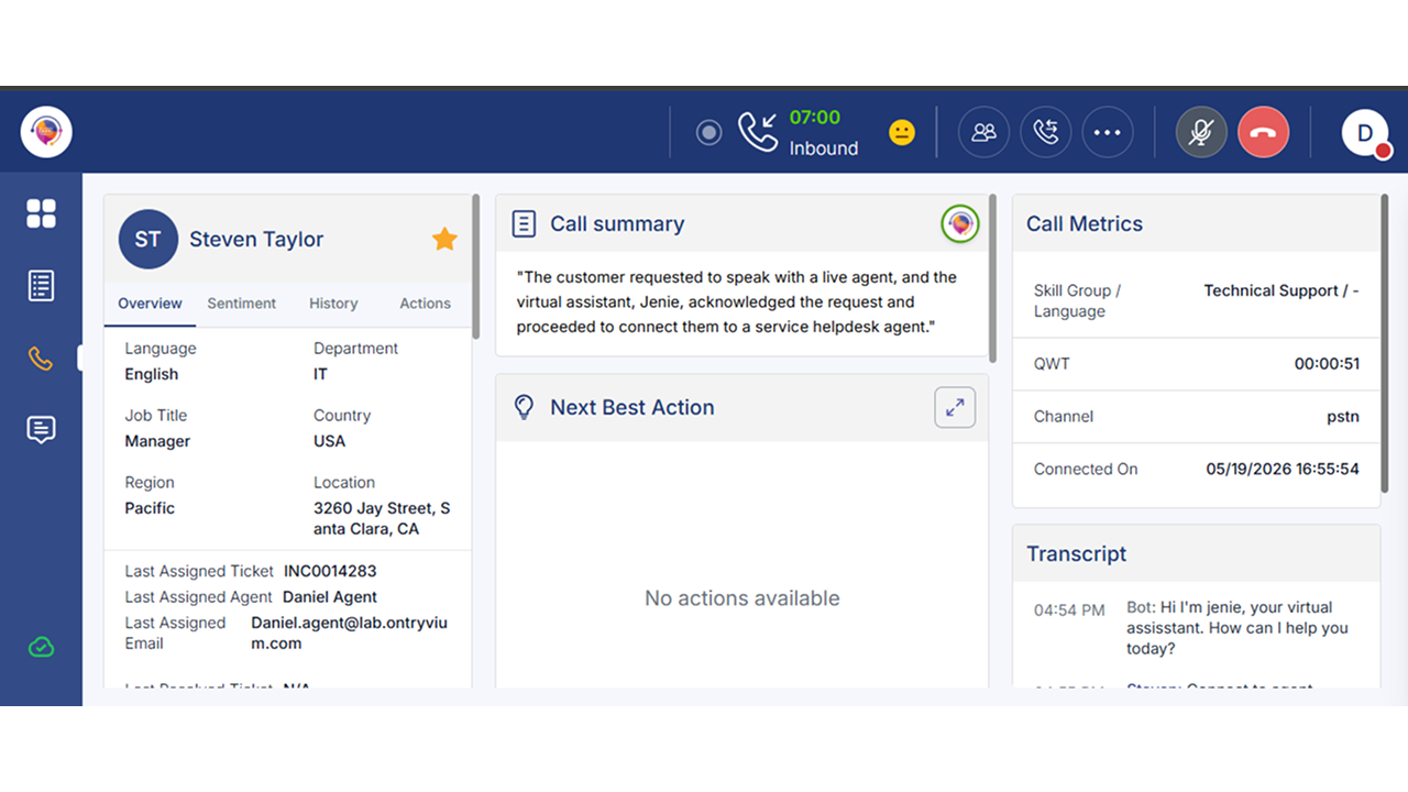 tryvium - Unify Certified Teams AI Contact Center preview 3
