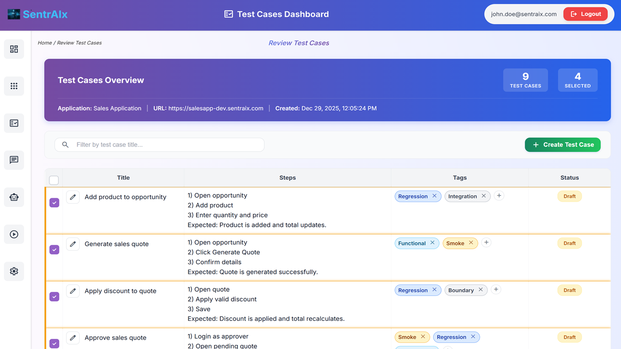 SmartTestAIx — Zero-Touch Autonomous Testing preview 3