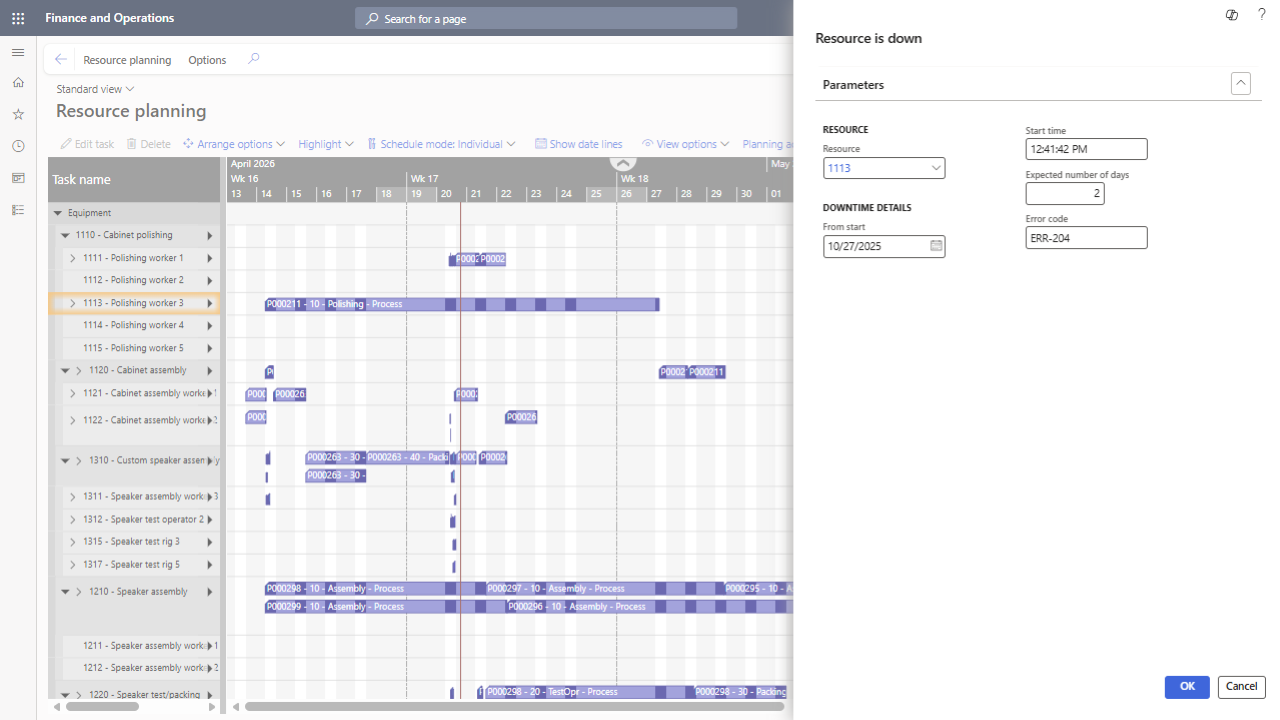 TruvioSense Production Sequencing - Downtime Agent preview 1