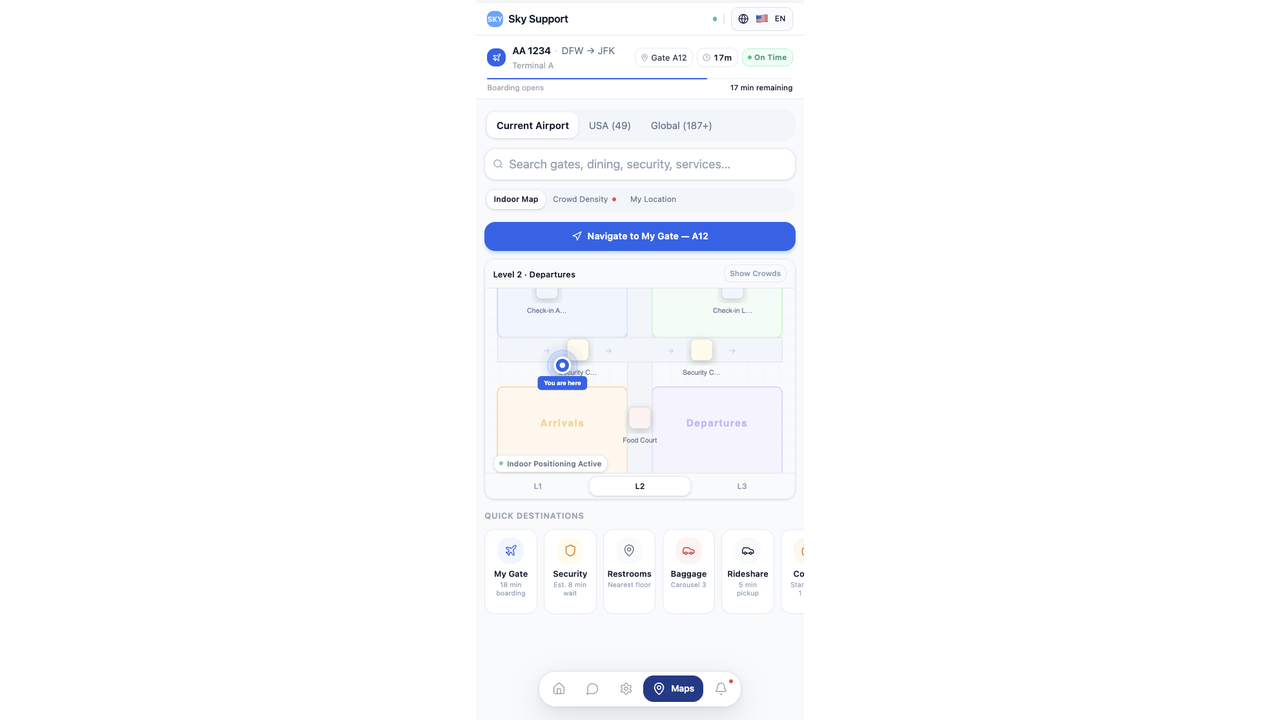 Sky Support AI – Airport & Airline Concierge Platform preview 4
