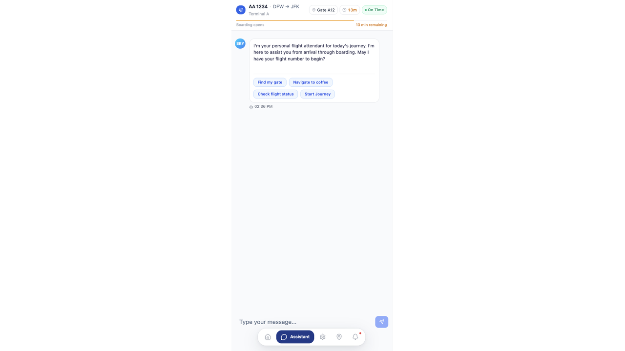 Sky Support AI – Airport & Airline Concierge Platform preview 2