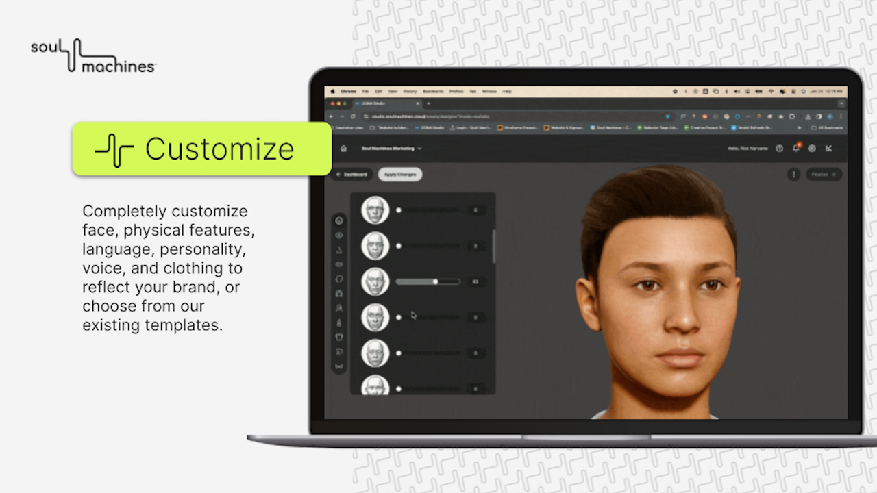 Soul Machines Create AI-Powered Digital People with Soul Machines Studio preview 2