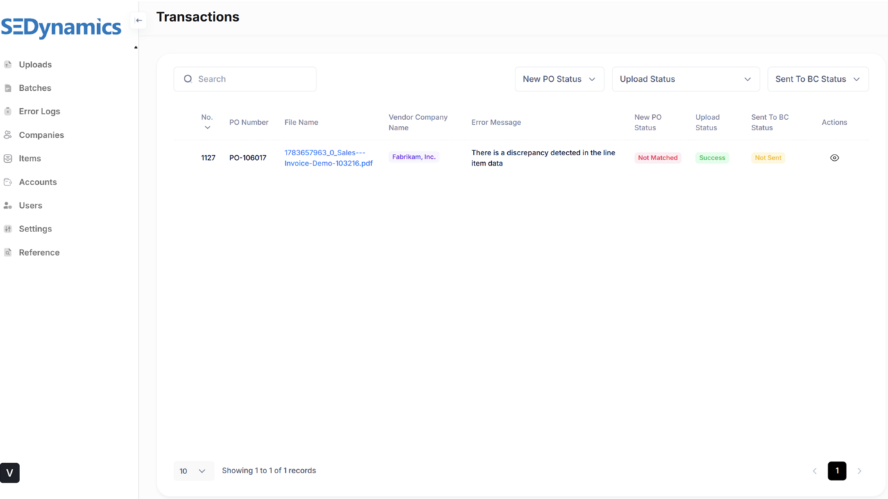AP Automation Enabler for Dynamics 365 Business Central preview 3