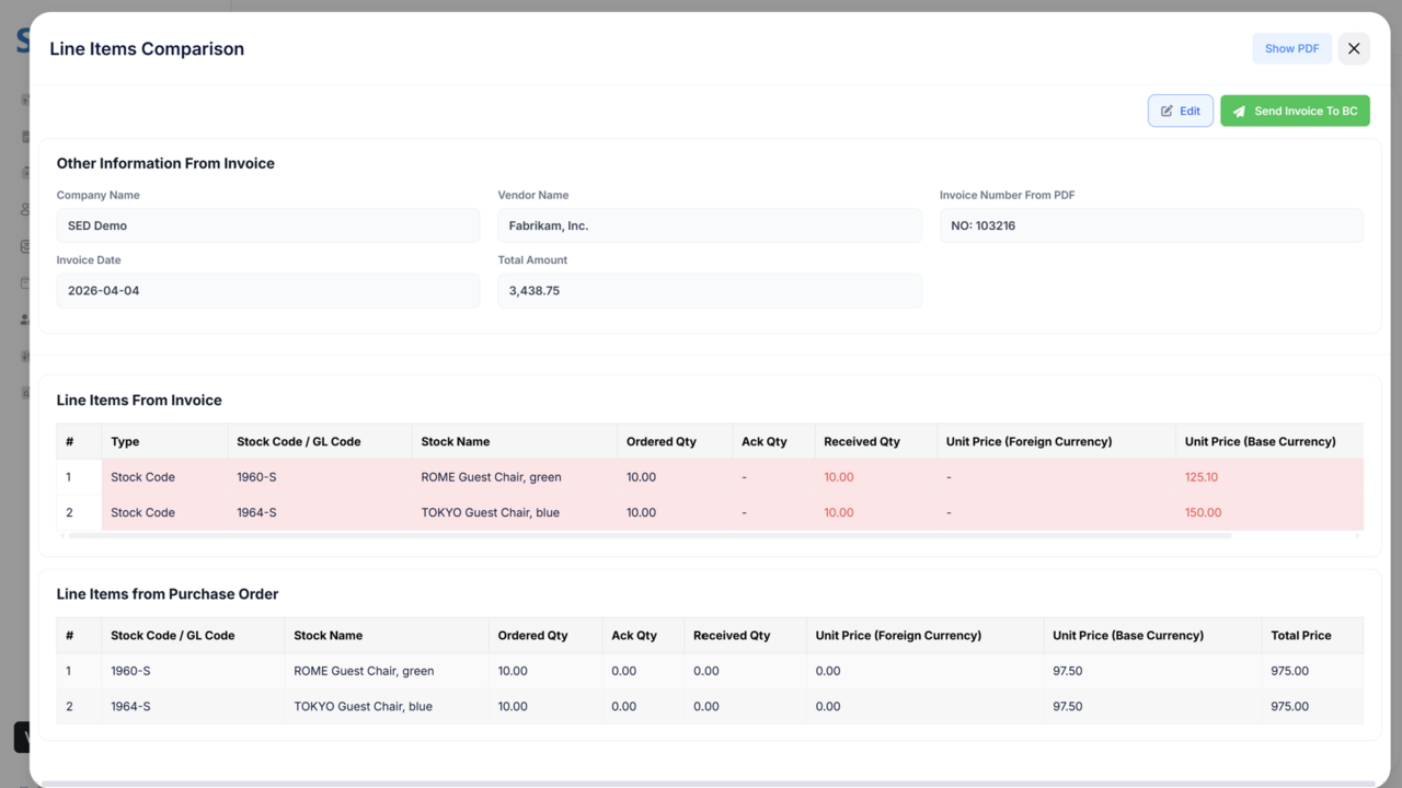AP Automation Enabler for Dynamics 365 Business Central preview 4