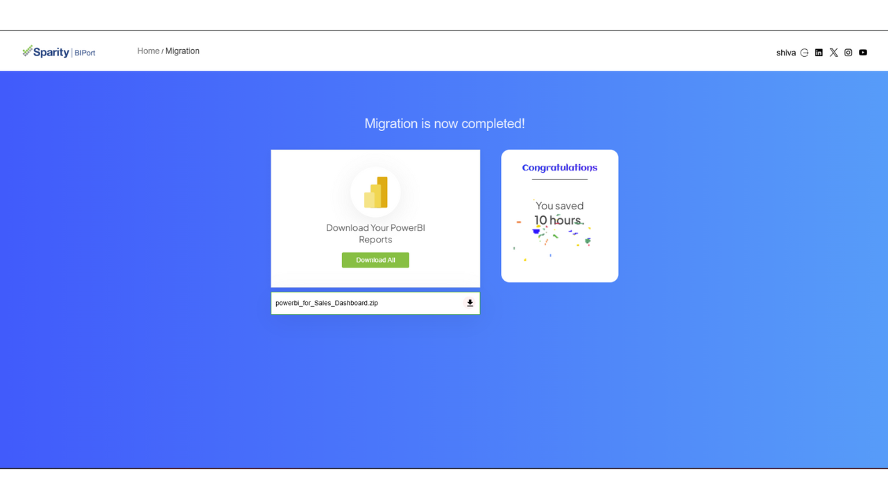 BIPort: Tableau to Power BI Migration preview 1